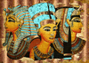 GIF animado (11831) Tutankamon nefertiti cleopatra