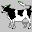 GIF animado (10108) Vaca