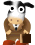 GIF animado (10120) Vaca