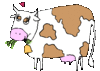 GIF animado (10130) Vaca