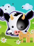 GIF animado (10135) Vaca comiendo