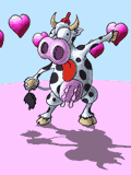 GIF animado (10152) Vaca loca