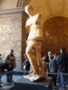 GIF animado (11862) Venus de milo en el museo