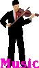 GIF animado (12954) Violinista