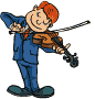 GIF animado (13106) Violinista