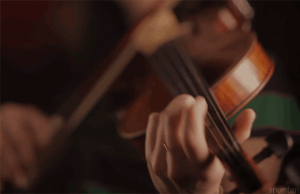 GIF animado (13107) Violinista