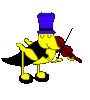 GIF animado (13113) Violinista