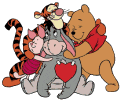 GIF animado (4267) Winnie the pooh amigos