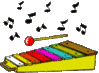 GIF animado (12961) Xilofono ninos