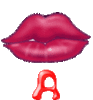 GIF animado (26328) Abecedario besos