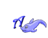 GIF animado (29427) Abecedario delfines