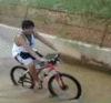 GIF animado (24014) Accidente bicicleta divertido