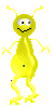 GIF animado (20873) Alien amarillo