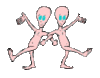 GIF animado (20829) Aliens bailando