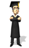 GIF animado (22563) Alumno graduado