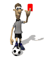 GIF animado (15066) Arbitro futbol tarjeta roja