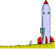 GIF animado (21054) Astronautas cohete