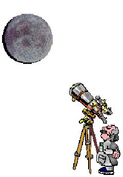 GIF animado (21560) Astronomo telescopio