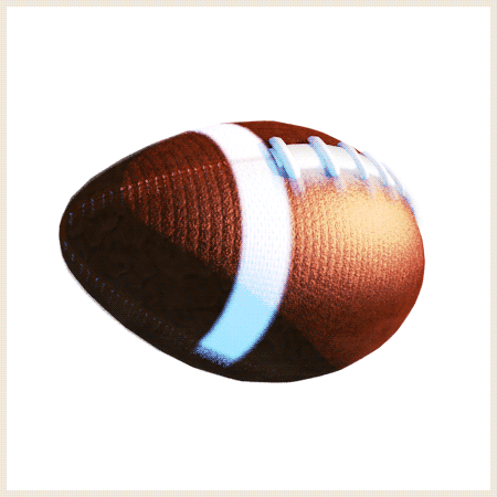 GIF animado (16099) Balon rugby grande