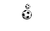 GIF animado (15830) Balones futbol orbitando
