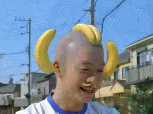 GIF animado (24234) Banana man