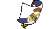 GIF animado (15893) Bandera real madrid