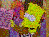 GIF animado (19116) Bart simpson
