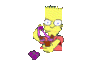 GIF animado (19157) Bart simpson