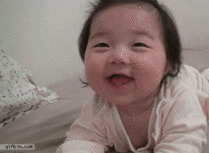 GIF animado (24230) Bebe risa sueno
