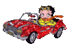 GIF animado (17179) Betty boop coche