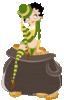 GIF animado (17377) Betty boop dia san patricio