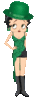 GIF animado (17381) Betty boop dia san patricio