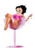 GIF animado (17046) Betty boop glitter
