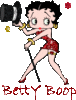 GIF animado (17054) Betty boop glitter