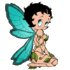 GIF animado (17067) Betty boop hada