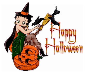GIF animado (17207) Betty boop halloween