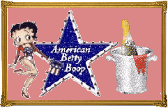 GIF animado (17350) Betty boop patriota americana