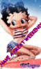 GIF animado (17353) Betty boop patriota americana