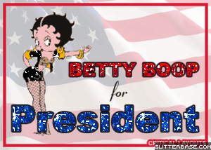 GIF animado (17364) Betty boop patriota americana