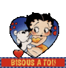 GIF animado (17124) Betty boop romantica
