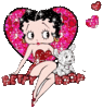 GIF animado (17125) Betty boop romantica