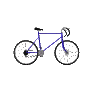 GIF animado (15531) Bici girando