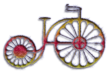 GIF animado (15547) Bicicleta vintage