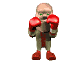 GIF animado (15460) Boxeador