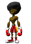 GIF animado (15461) Boxeador
