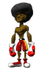 GIF animado (15461) Boxeador