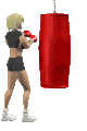 GIF animado (15474) Boxeador mujer