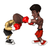 GIF animado (15478) Boxeadores luchando