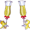 GIF animado (22275) Brindis celebracion