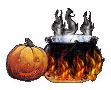 GIF animado (22706) Bruja en halloween